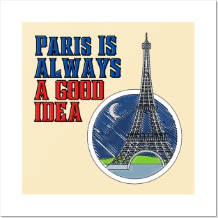 Paris Is Always A Good Idea Posters and Art